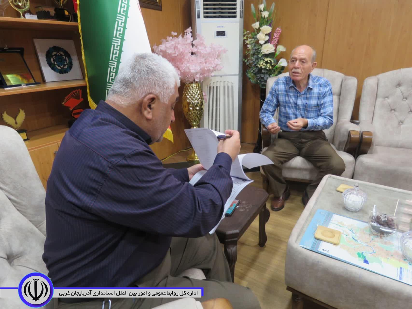 ملاقات مردمی فرماندار مهاباد به روال هر هفته انجام شد