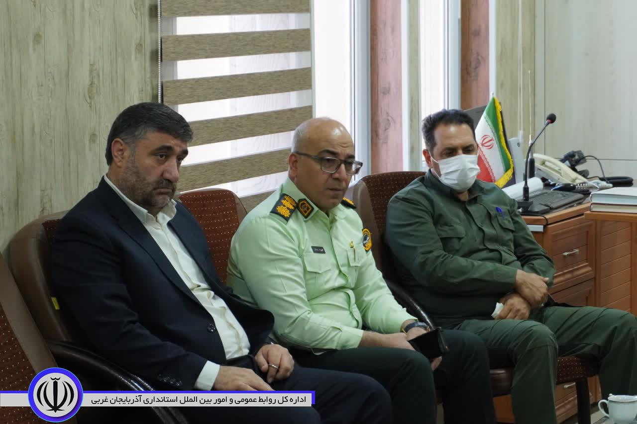 برگزاری مانور پدافند غیرعامل در صدا و سیمای مهاباد