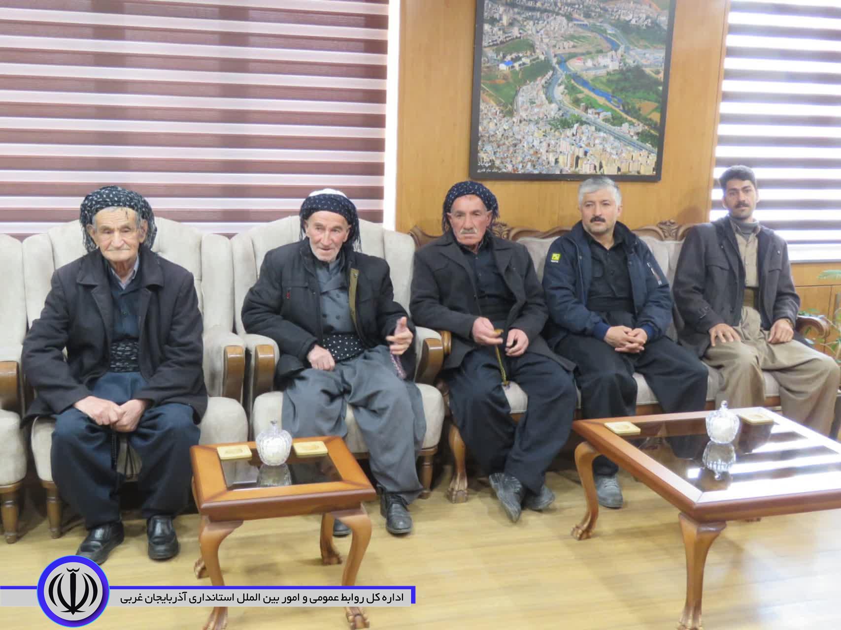 ملاقات عمومی فرماندار مهاباد با شهروندان برگزار شد