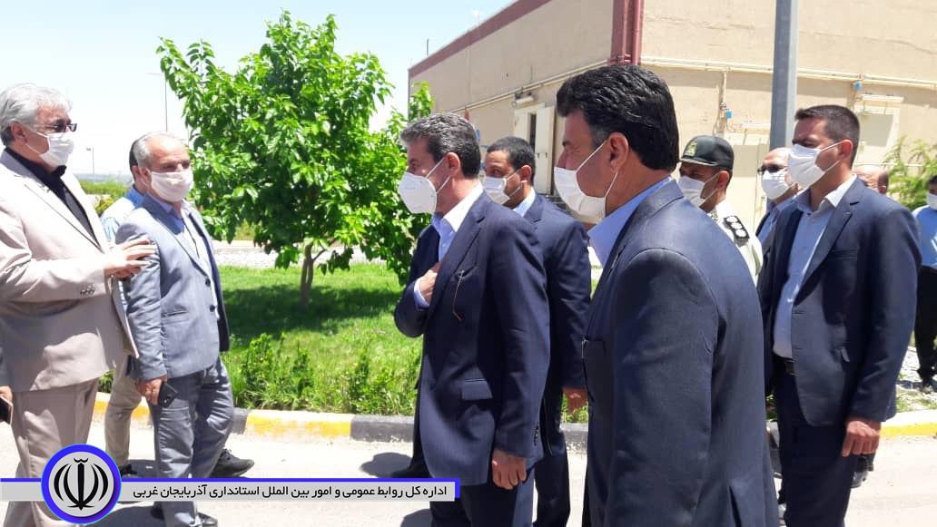 بازدید سرزده استاندار آذربایجانغربی از پتروشیمی مهاباد