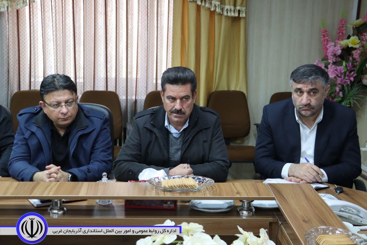 بررسی مسائل و مشکلات شهرستان مهاباد درنشست مشترک مسئولان استانی و شهرستانی