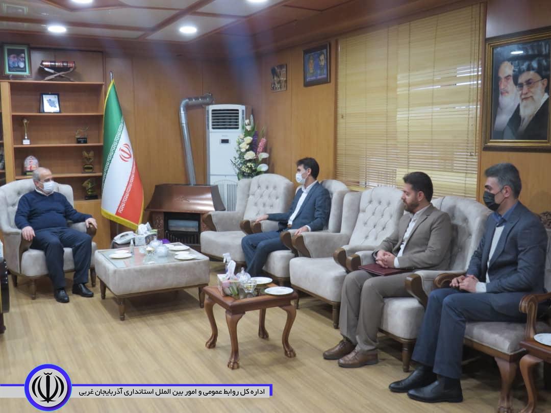 در راستای تبریک انتصاب فرماندار جدید؛ دیدار ریاست کمیته امداد امام خمینی(ره) با سرپرست فرمانداری شهرستان مهاباد