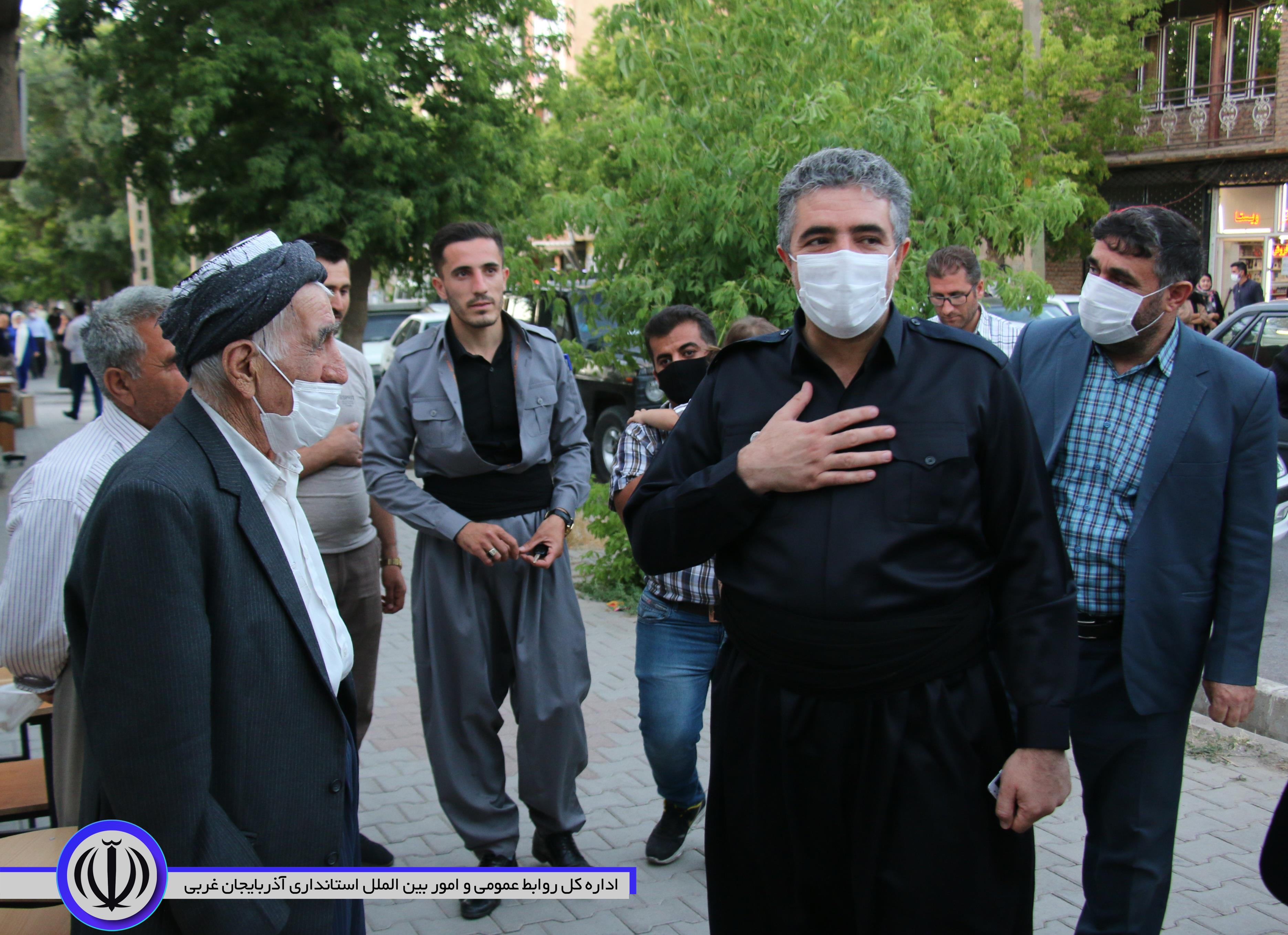 بازدید فرماندار مهاباد از ستاد های تبلیغاتی کاندیدای شوراهای اسلامی شهر