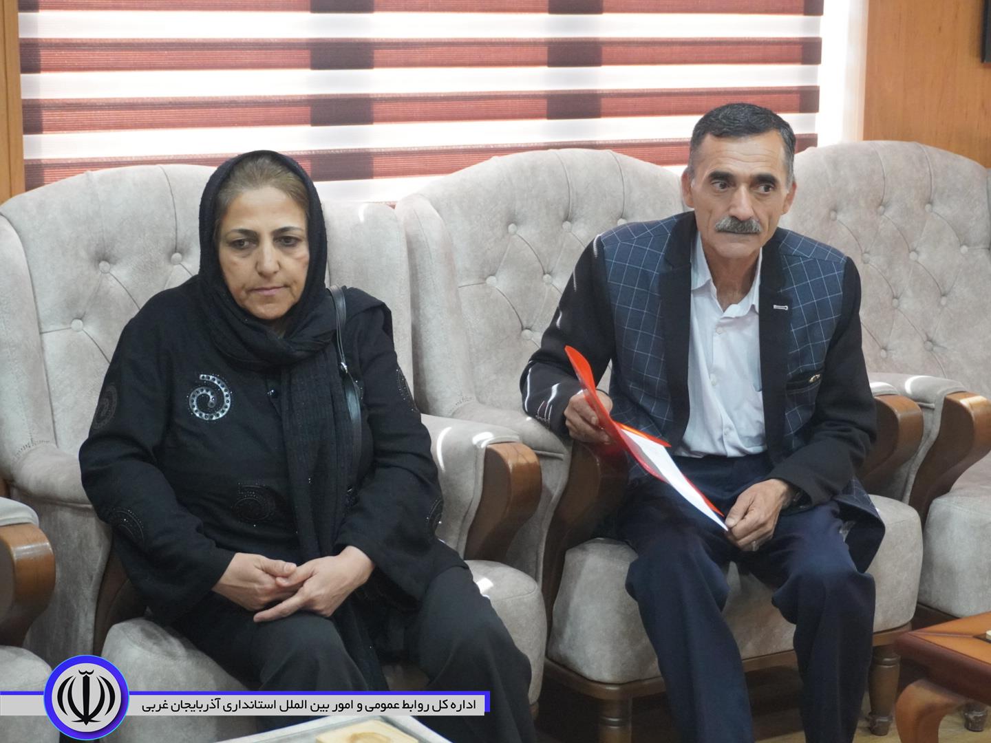 تصاویری از جلسه ملاقات عمومی فرماندار مهاباد در چهارشنبه های مردمی