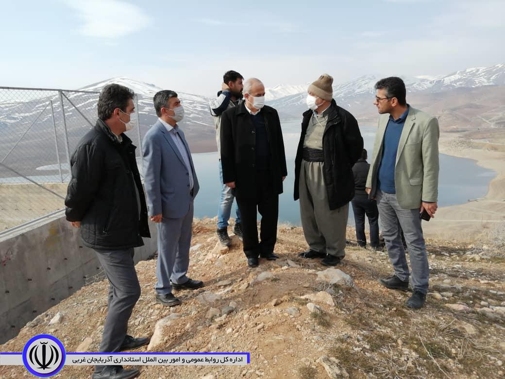 بازدید میدانی فرماندار مهاباد به منظور شناسایی مراکز سرمایه گذاری حوزه گردشگری