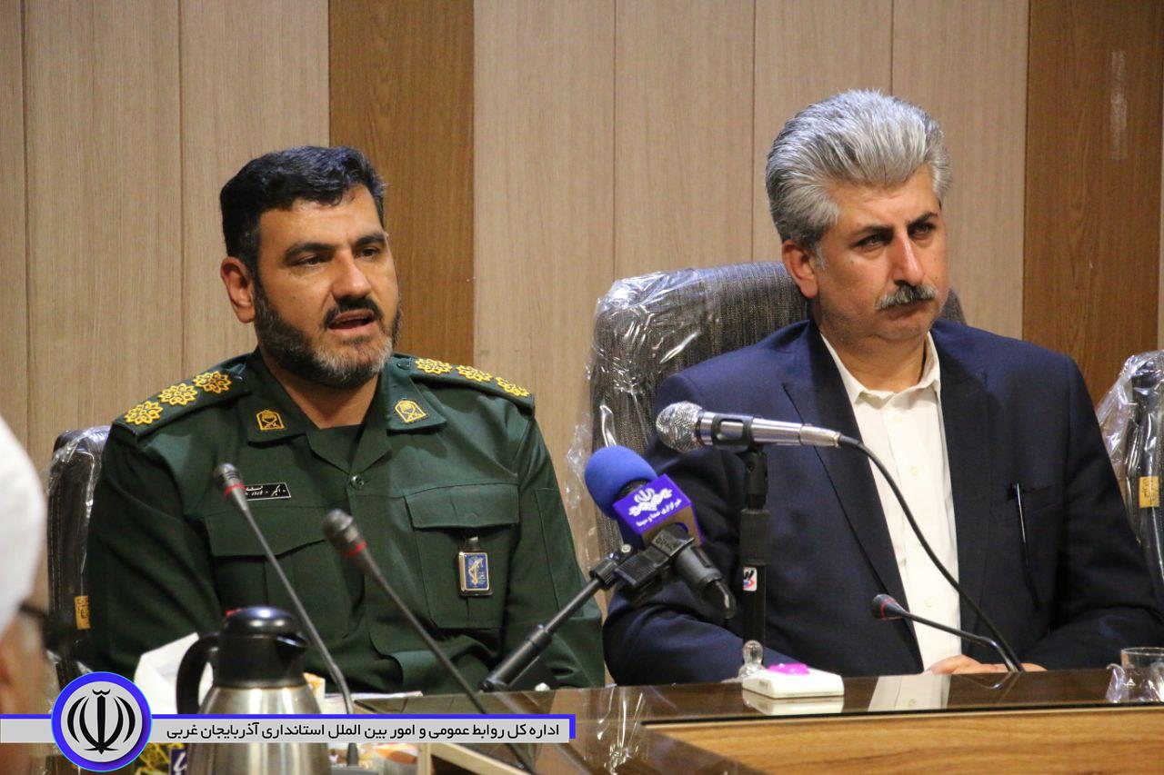 گرامیداشت سالروز تاسیس سپاه پاسداران انقلاب اسلامی در مهاباد برگزار شد
