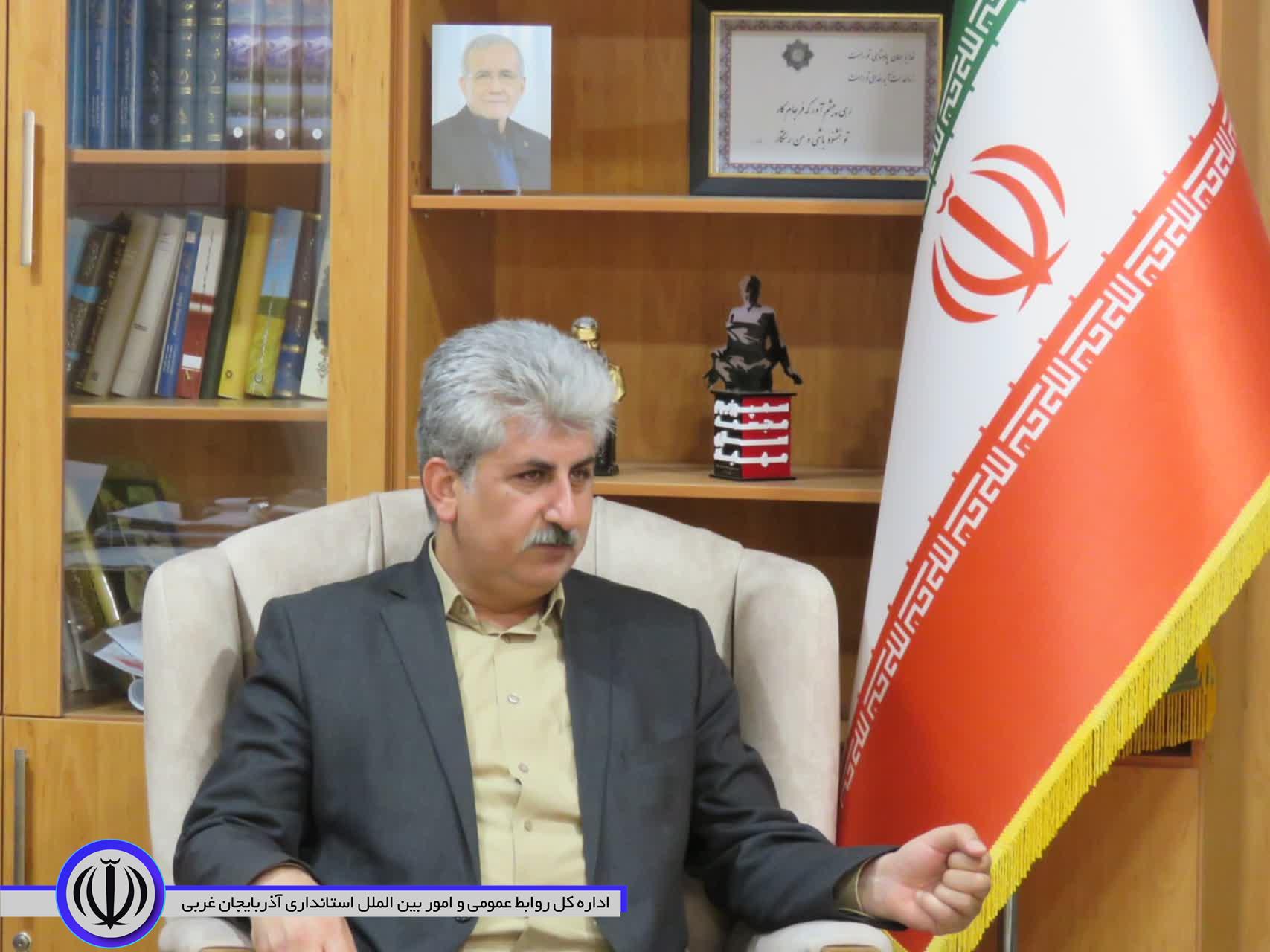 دیدار مدیر کل فرهنگ و ارشاد اسلامی استان آذربایجان غربی با فرماندار ویژه مهاباد