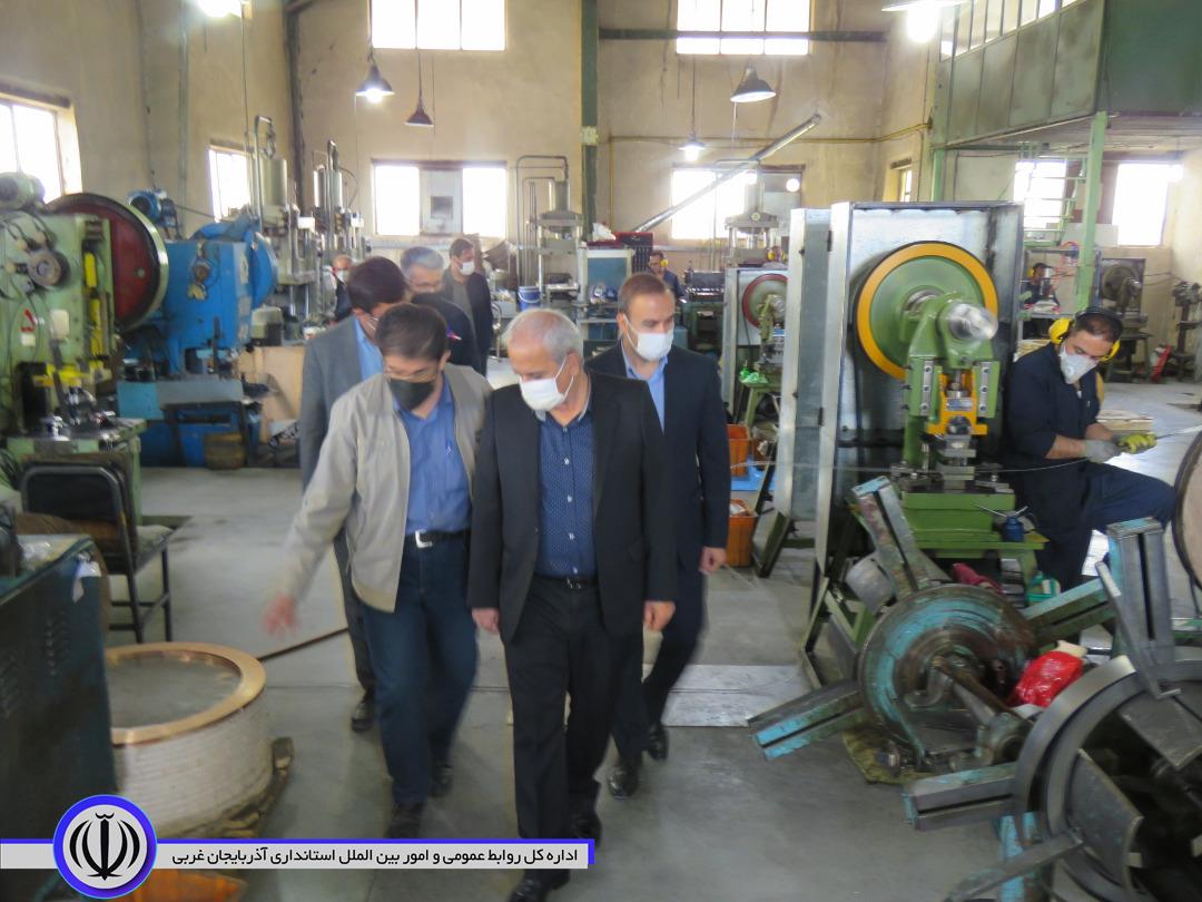 فرماندار: سرمایه در گردش، مهمترین مشکل واحدهای صنعتی مهاباد است