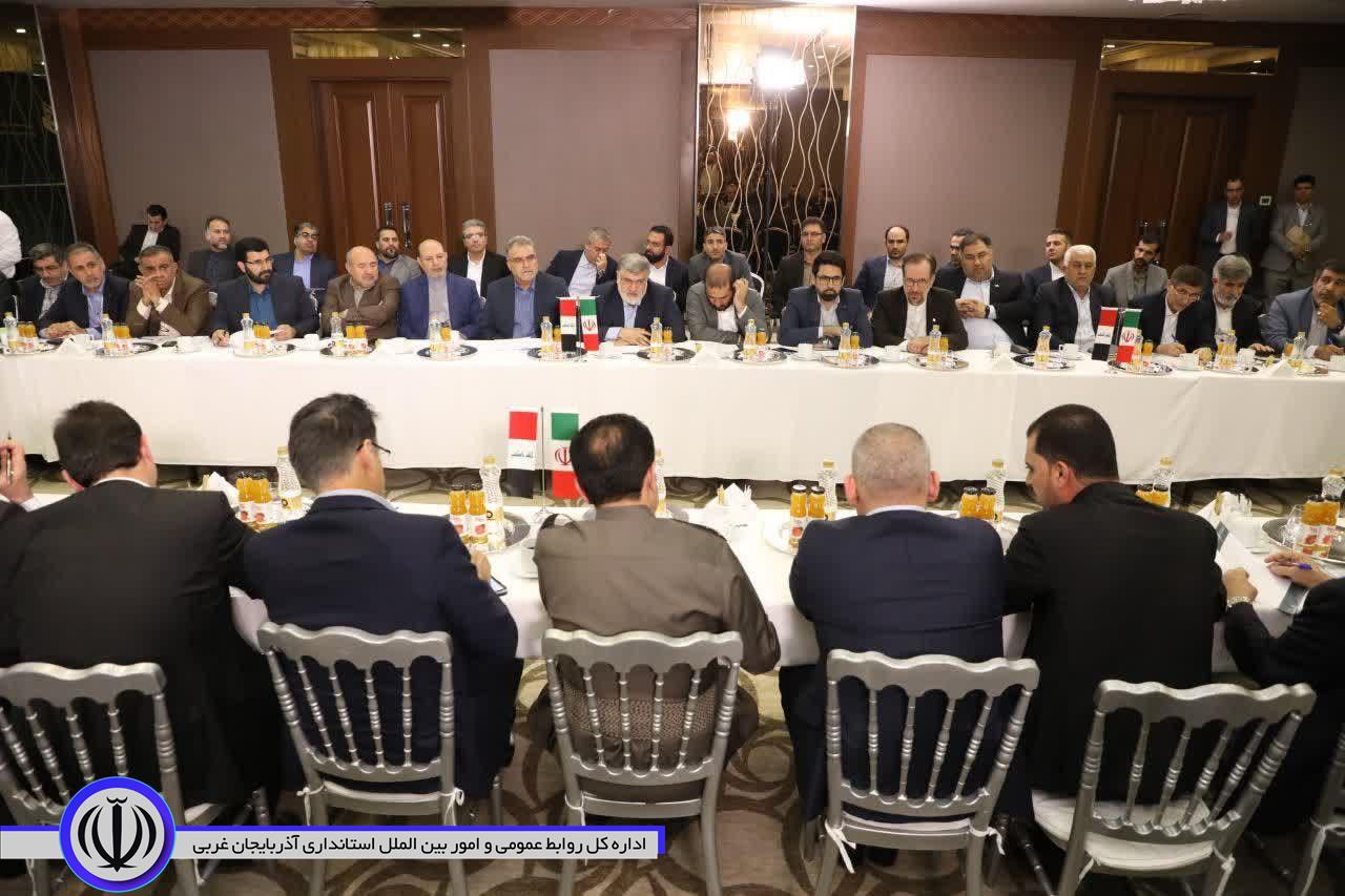 گفتگوی استاندار آذربایجانغربی با استاندار اربیل و هیات اقلیم کردستان عراق