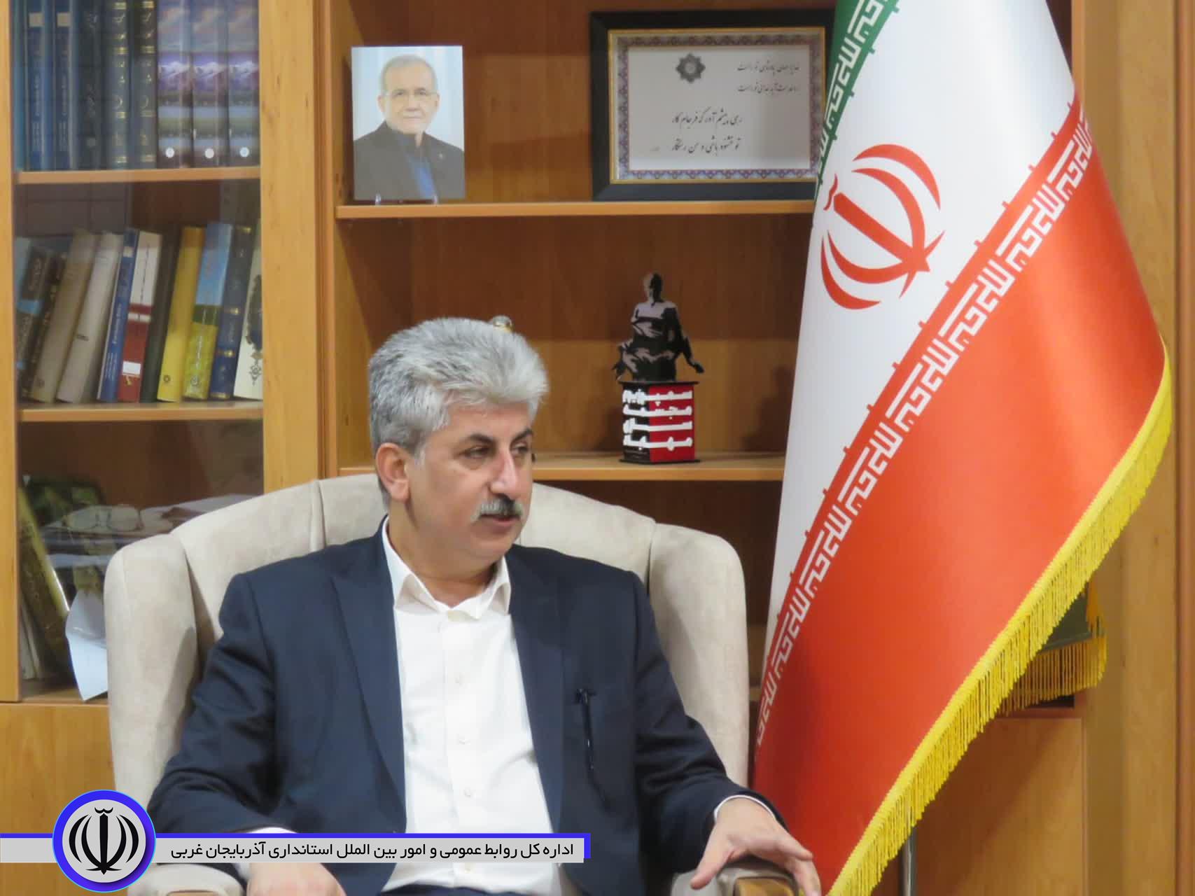 دیدار اعضای مرکز کارشناسان رسمی و مشاوران دادگستری شهرستان با فرماندار ویژه مهاباد