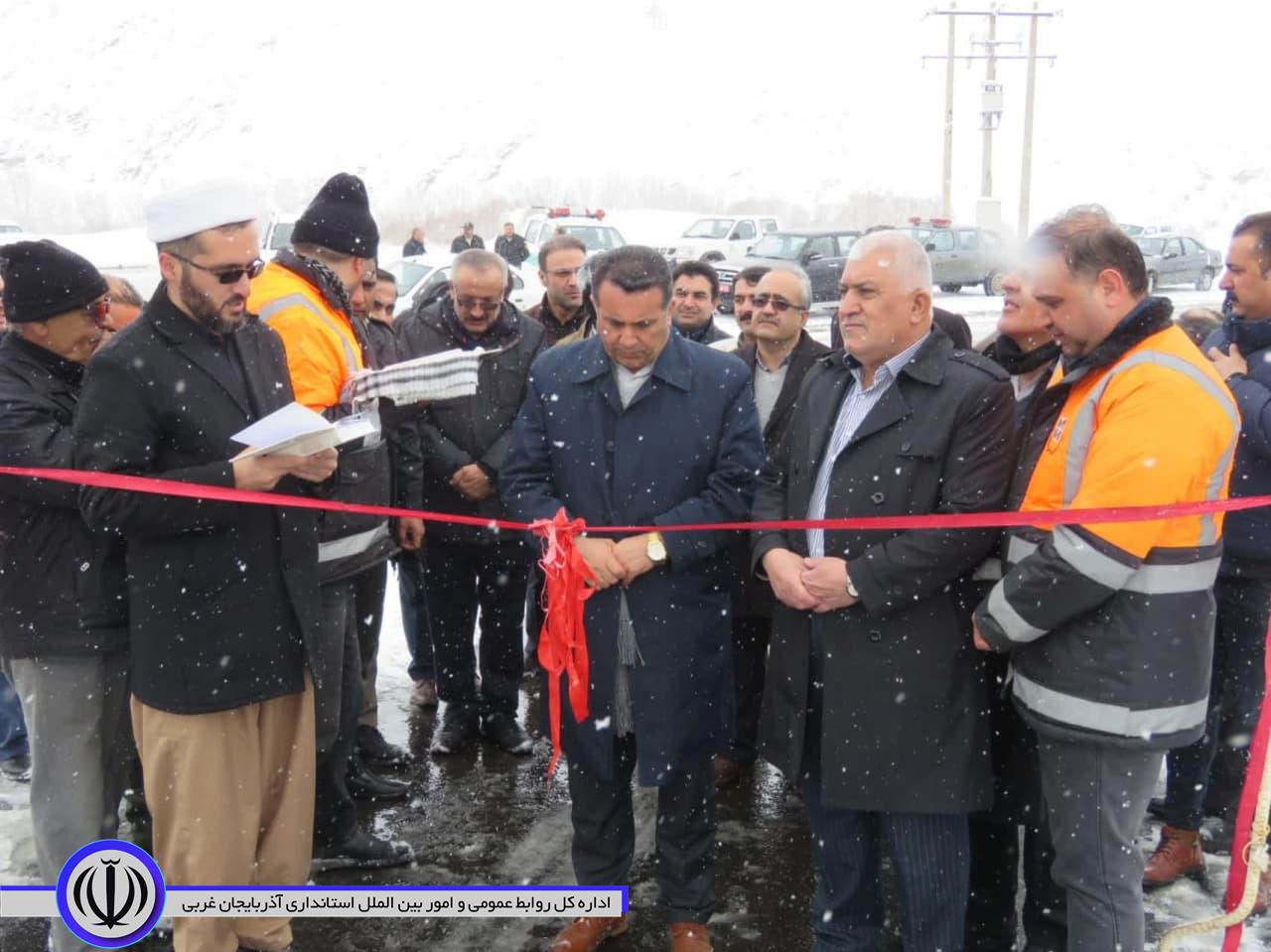 چهار کیلومتر راه روستایی در مهاباد افتتاح شد