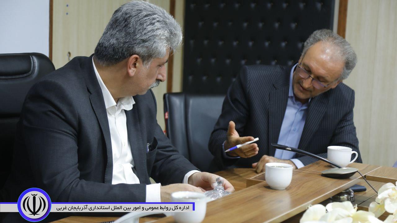 نشست مسوولان استانی و شهرستانی در راستای مدیریت تنش آبی در مهاباد