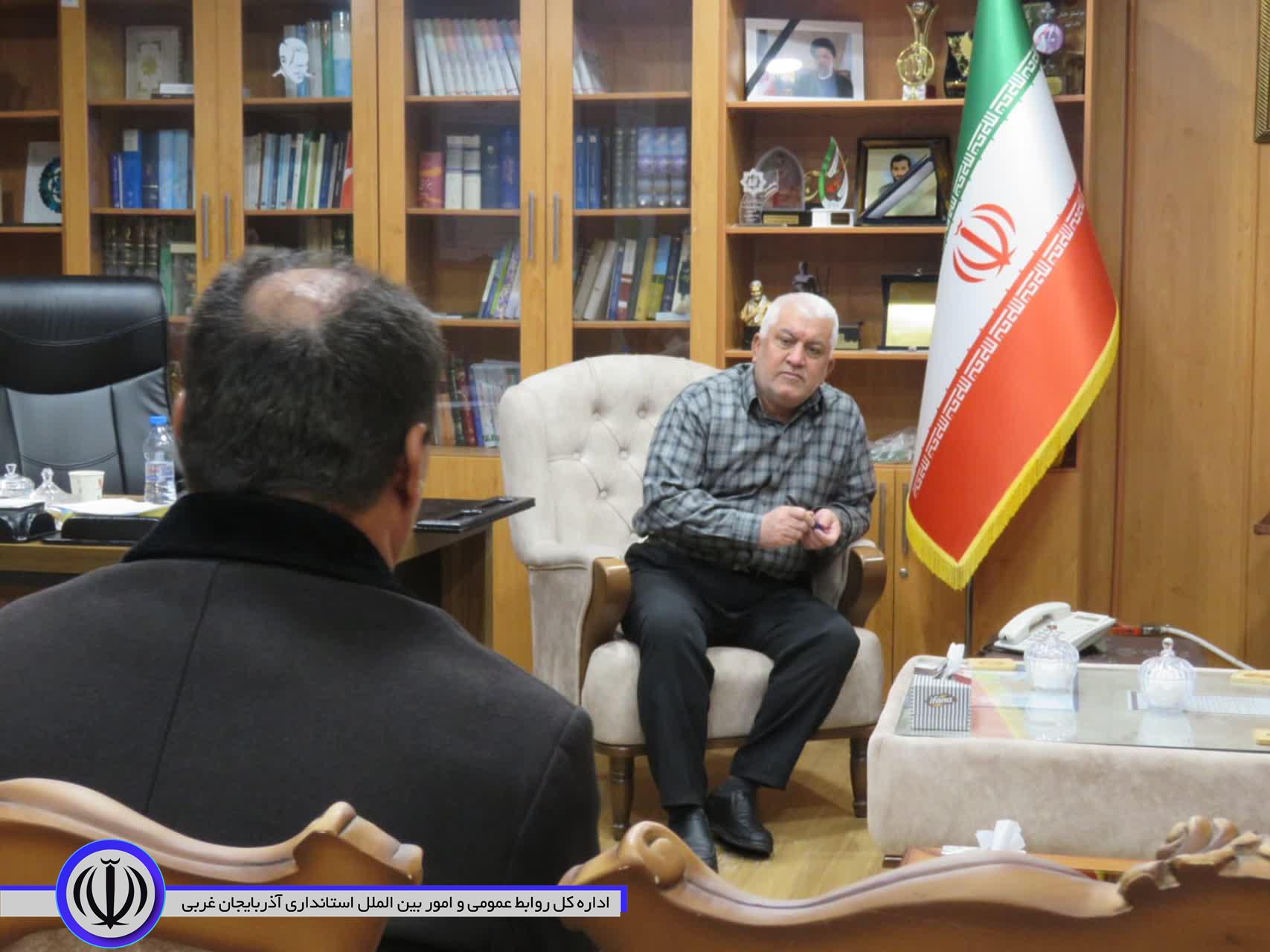 ملاقات عمومی فرماندار مهاباد با شهروندان برگزار شد