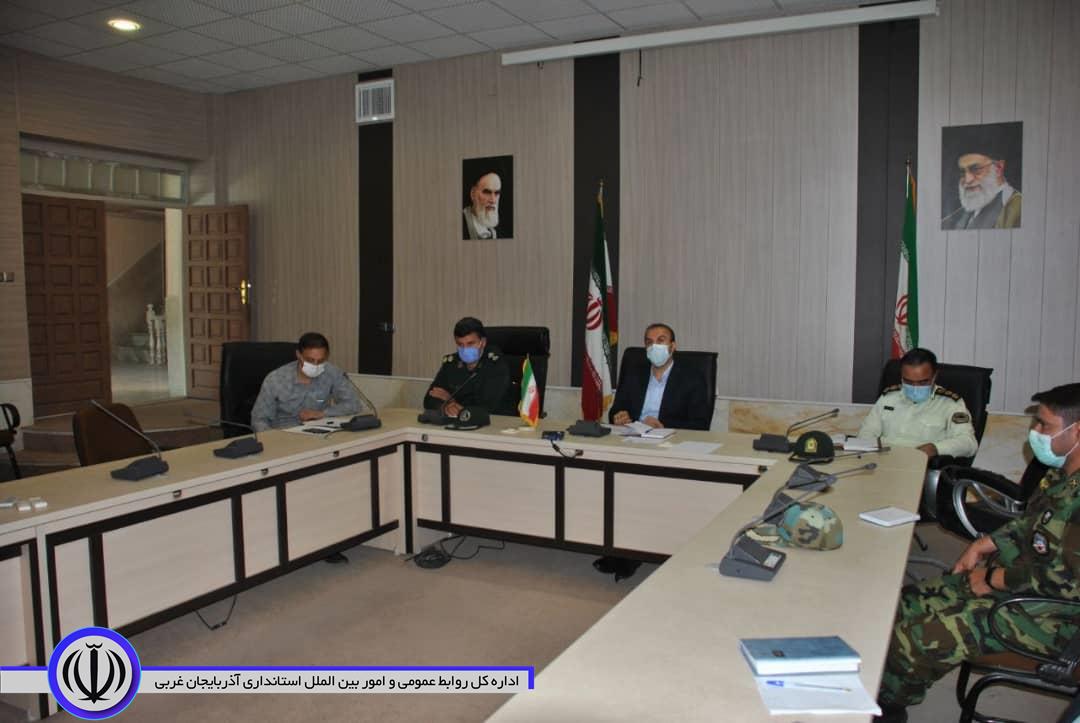 برگزاری جلسه ستاد بحران شهرستان مهاباد