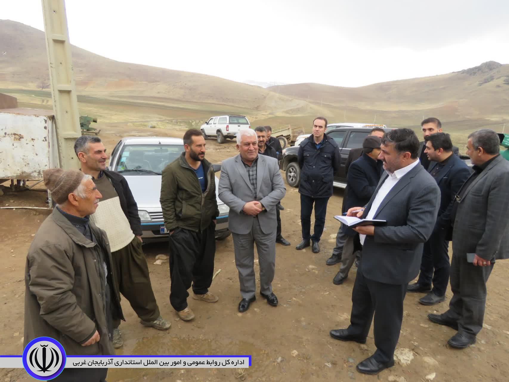 فرماندار مهاباد از چهار روستای بخش مرکزی بازدید کرد