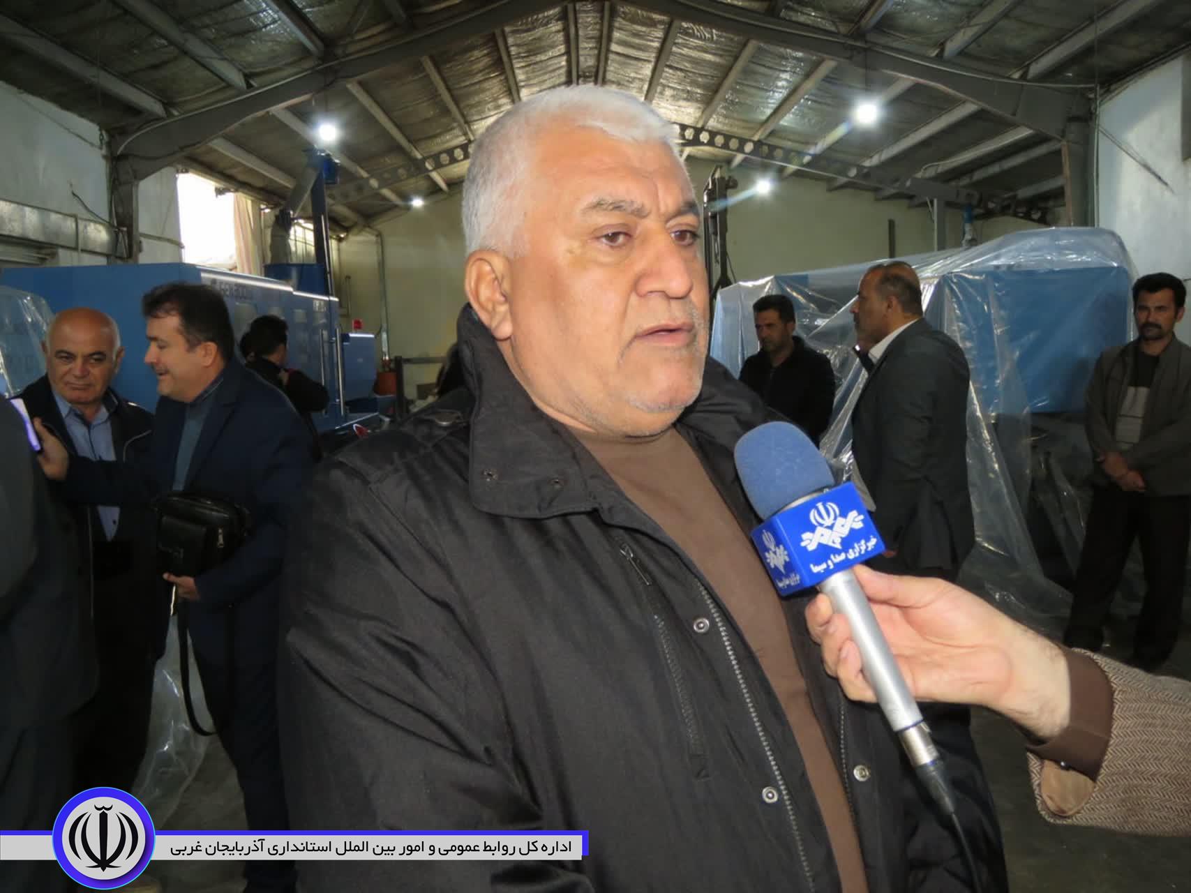فرماندار ویژه مهاباد از واحدهای تولیدی شهرستان بازدید کرد
