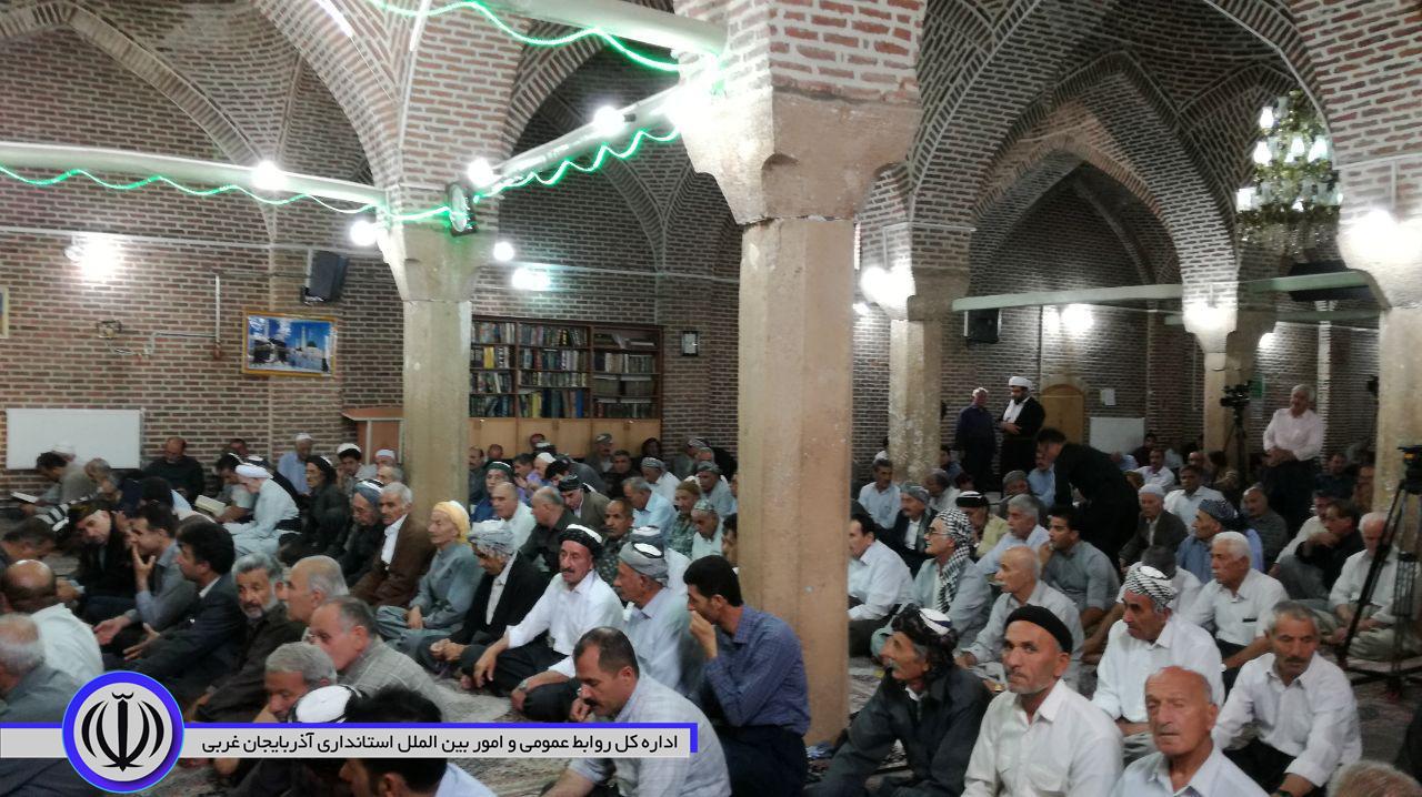 سخنرانی معاون استاندار و فرماندار ویژه شهرستان مهاباد در نماز جمعه و آخرین روز از هفته مبارک دولت