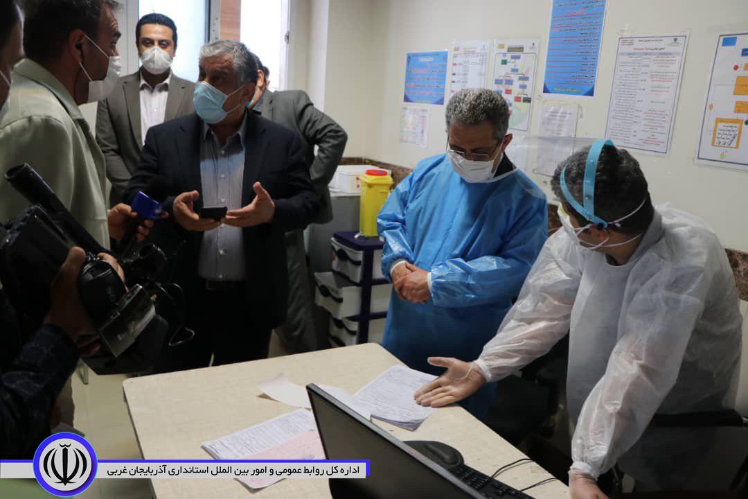 بازدید معاون درمان وزارت بهداشت از بیمارستان امام خمینى مهاباد