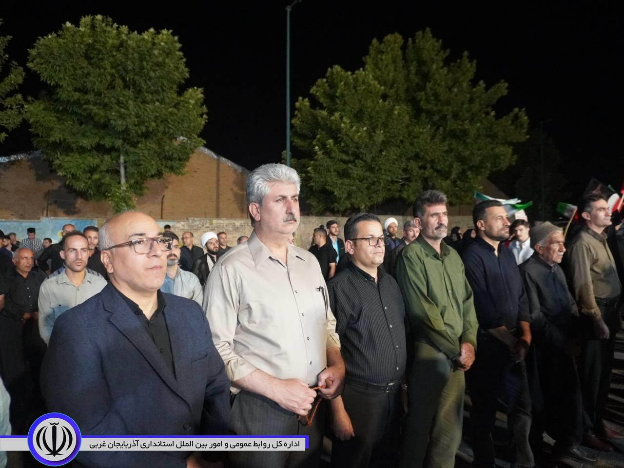 تجمع جان‌فدایان انقلاب اسلامی در مهاباد