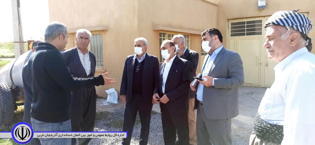 آبیاری تحت فشار 1200 هکتار از مزارع کشاورزی مهاباد آماده افتتاح است
