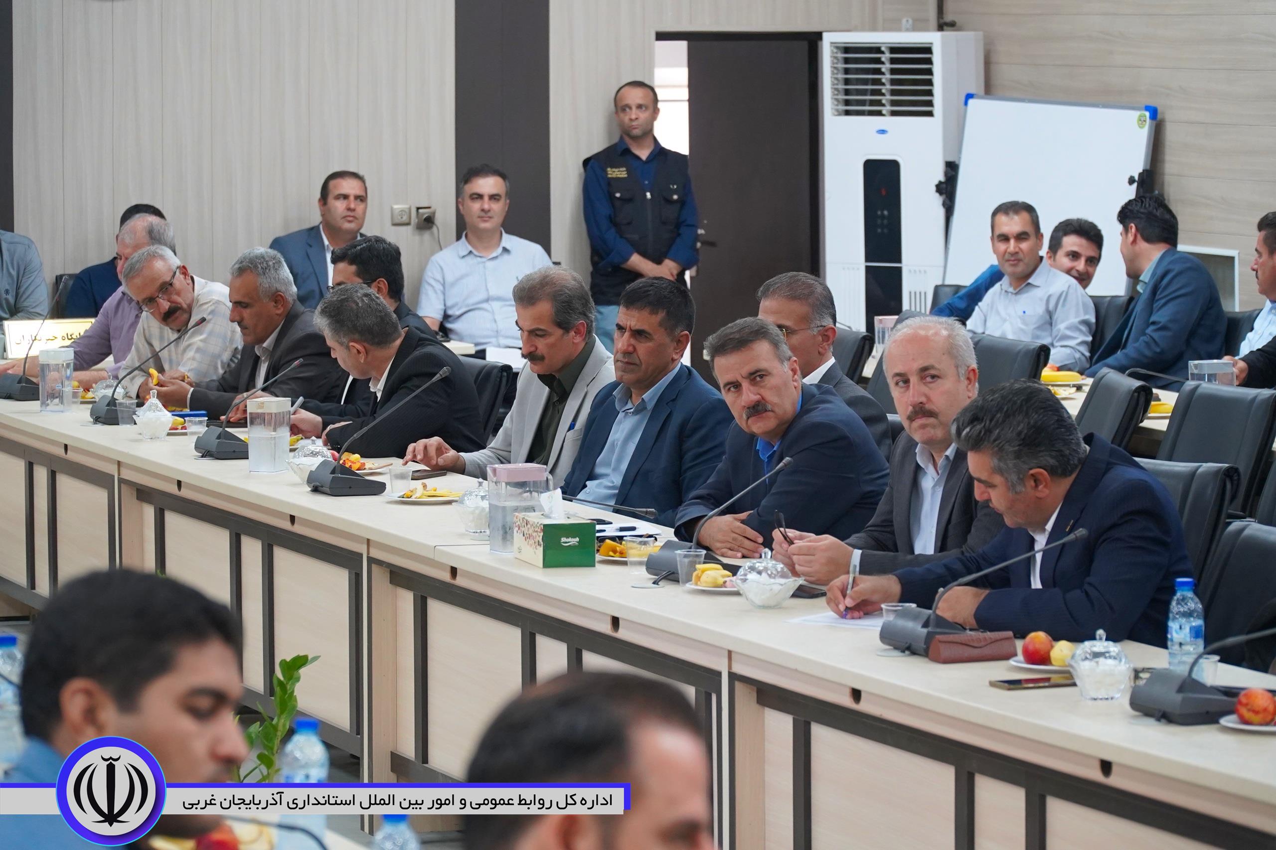 جلسه شورای اداری شهرستان مهاباد برگزار شد