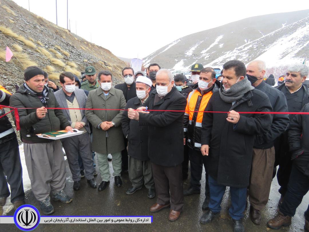 افتتاح پروژه راه روستایی در خلیفان