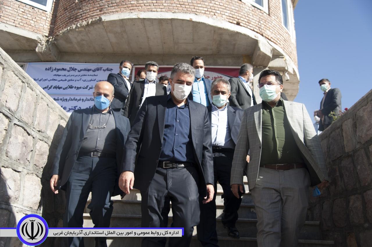 بازدید مدیرعامل سازمان حمایت از تولید کنندگان و مصرف کنندگان کشور از سردخانه های شهرستان