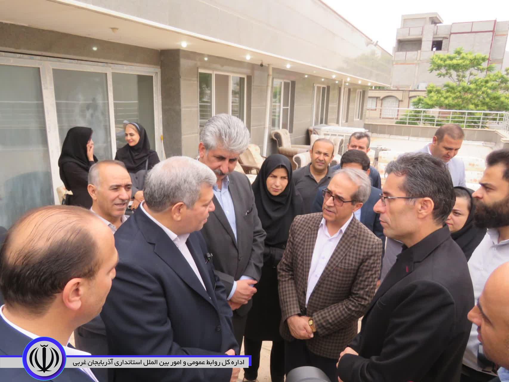 جلسه بررسی مشکلات حوزه بهزیستی در مهاباد برگزار شد
