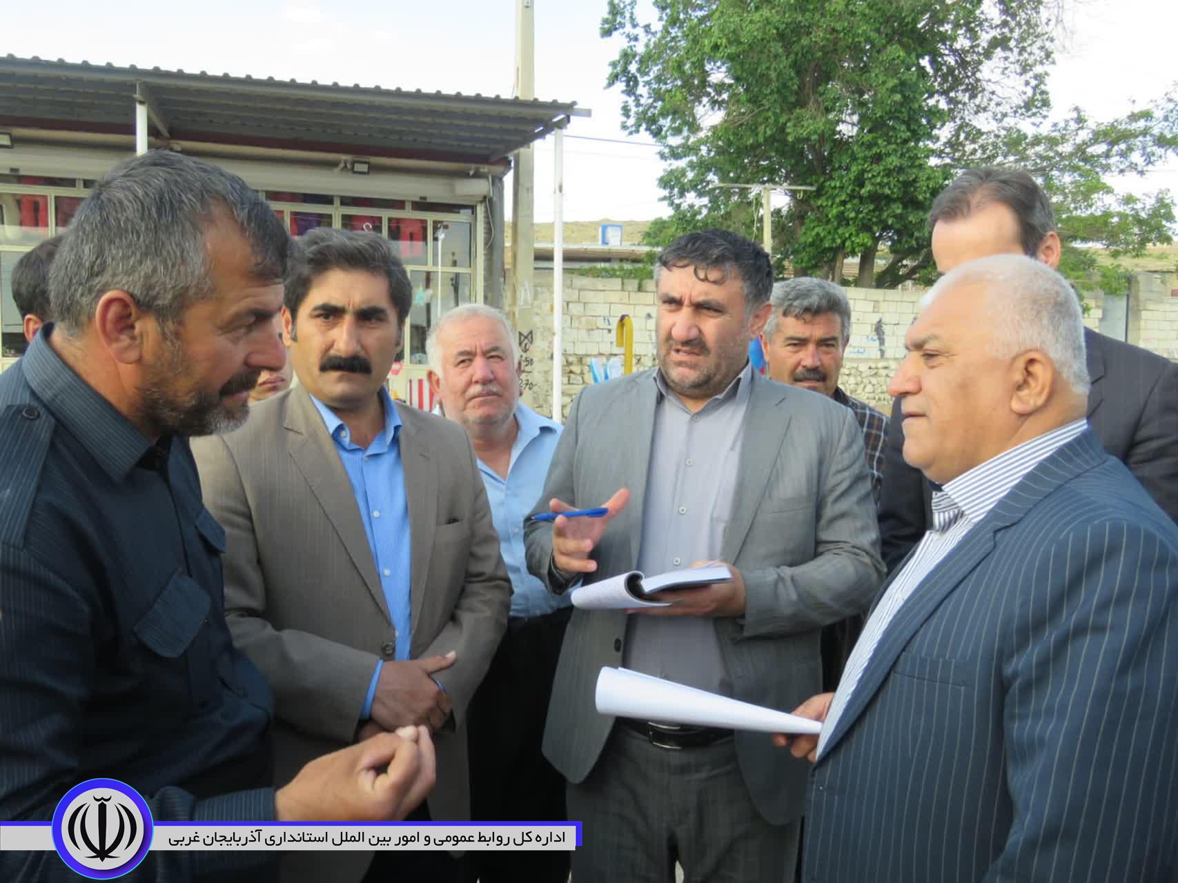 تداوم حضور جهادی فرماندار ویژه مهاباد در روستاهای شهرستان