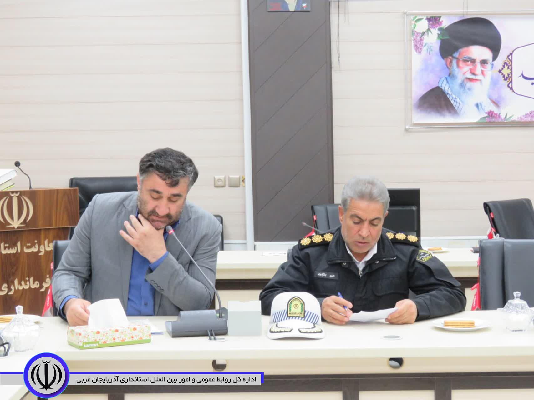 جلسه شورای ترافیک شهرستان مهاباد برگزار شد