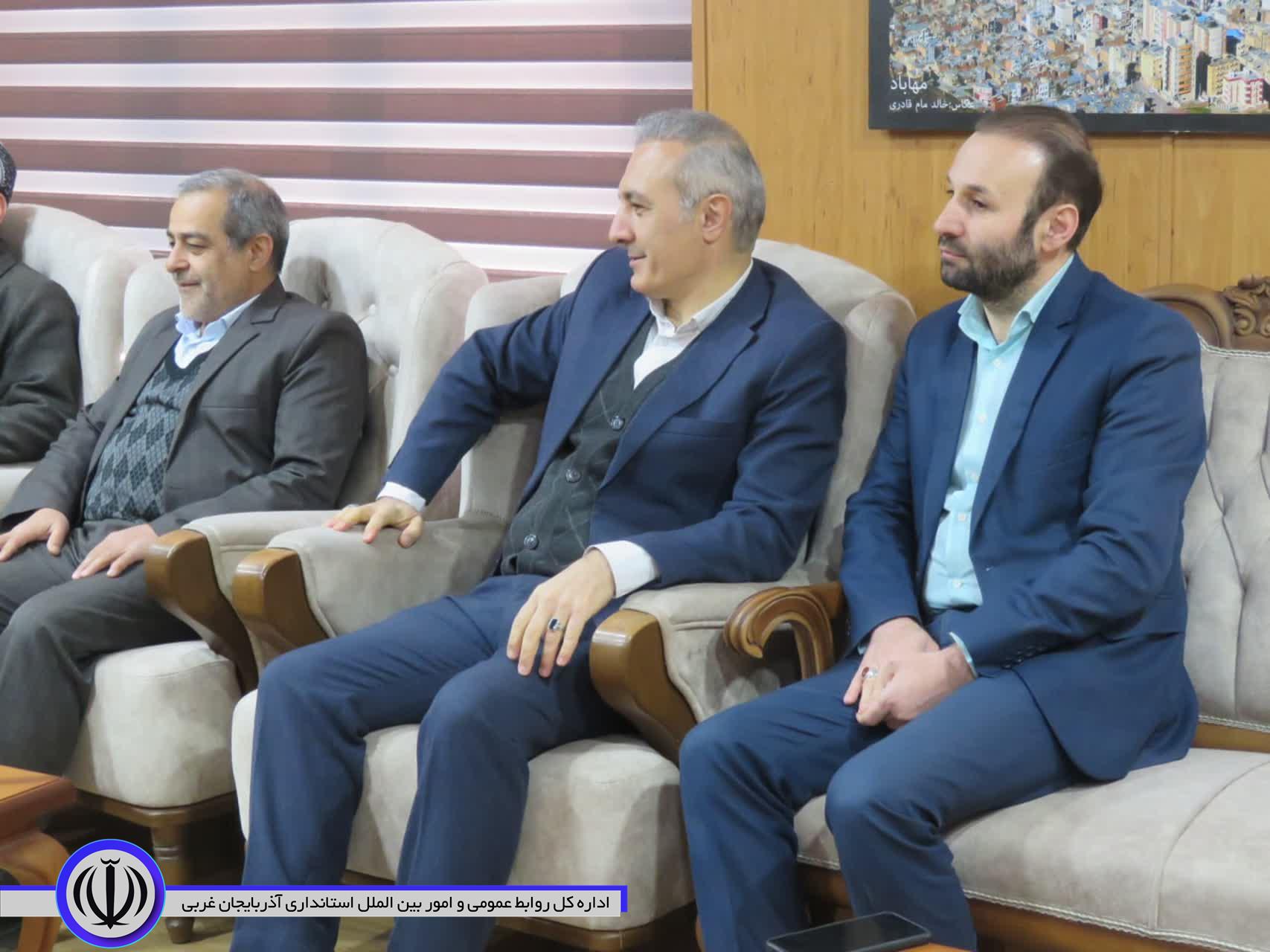 دیدار اعضای شورای نگهبان با سرپرست فرمانداری ویژه مهاباد