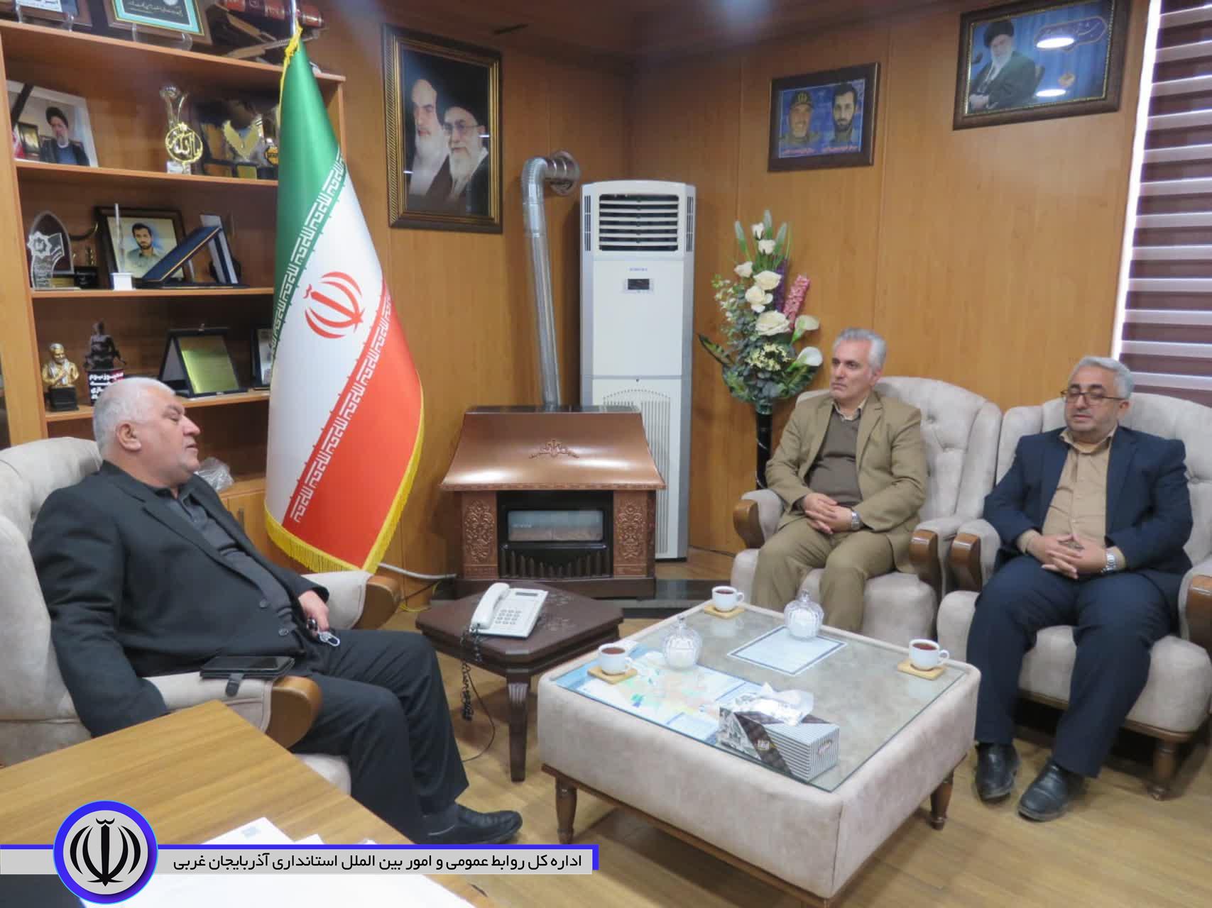 دیدار مدیران آموزشو پرورش و مراکز دارالقرآن با فرماندار ویژه شهرستان مهاباد