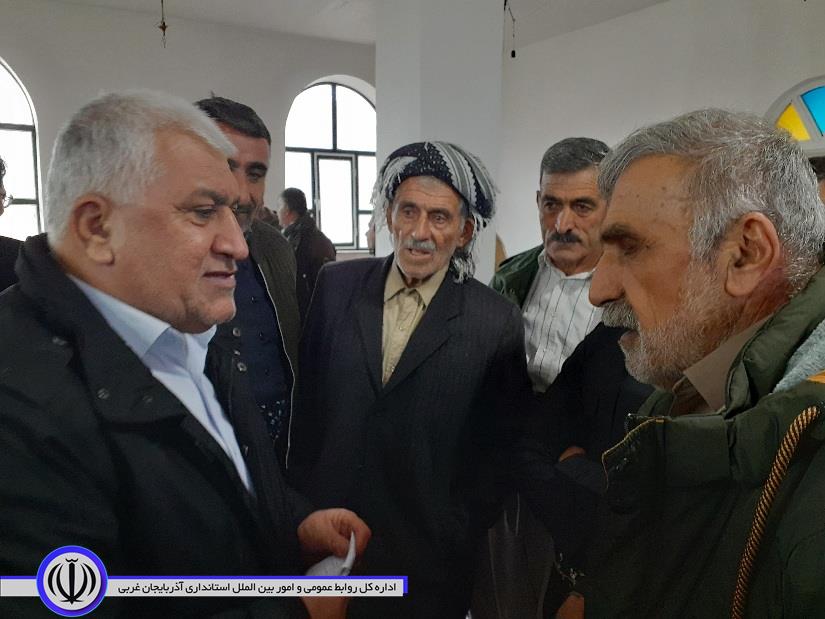 فرماندار ویژه مهاباد از آخرین روستای حوزه شهرستان بازدید کرد