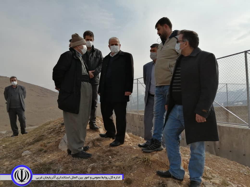 بازدید میدانی فرماندار مهاباد به منظور شناسایی مراکز سرمایه گذاری حوزه گردشگری