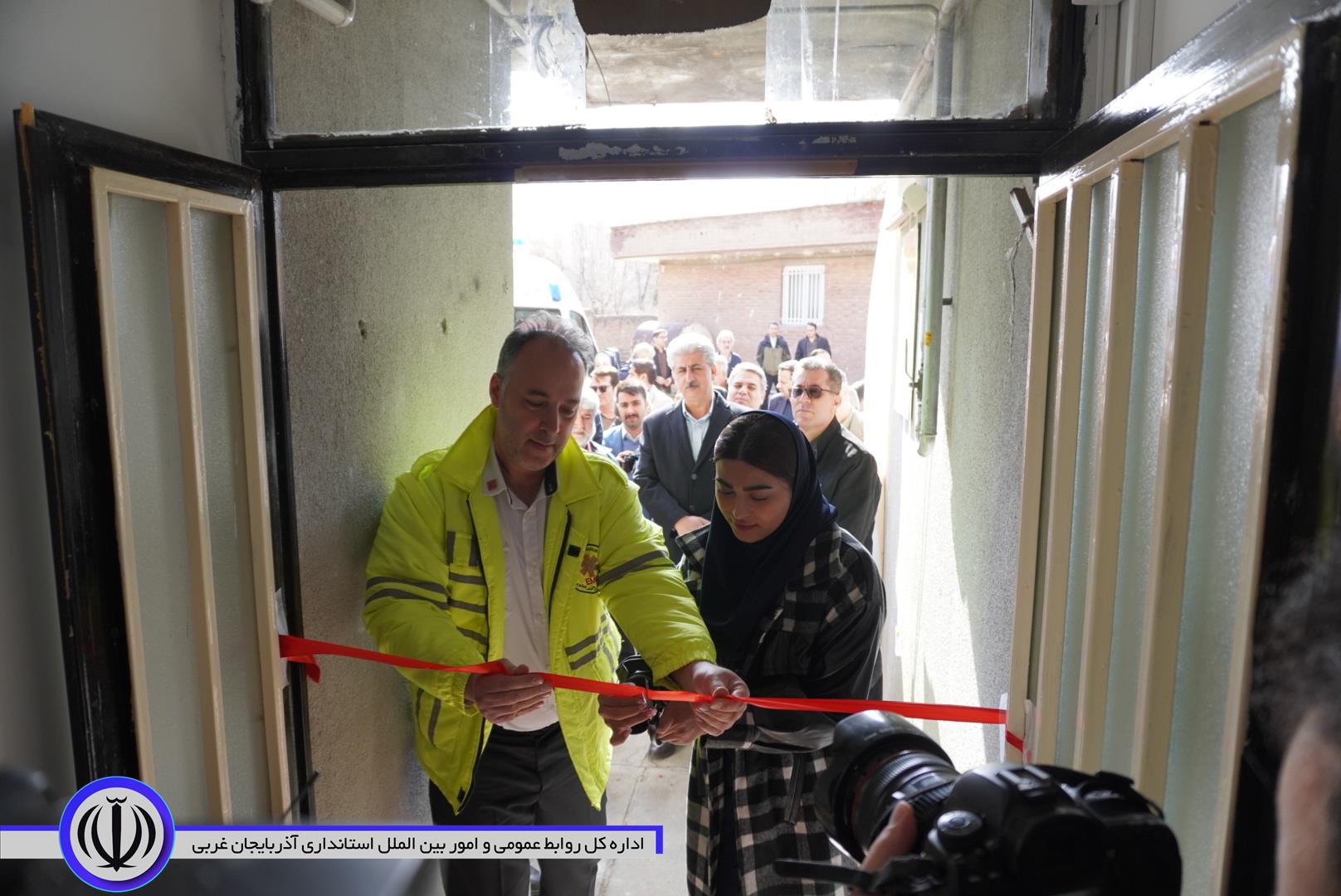 پنج طرح عمرانی و بهداشتی در مهاباد با اعتبار 115 میلیارد ریال به بهره‌برداری رسید