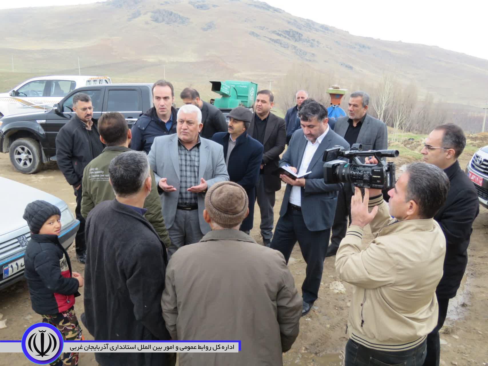 فرماندار مهاباد از چهار روستای بخش مرکزی بازدید کرد
