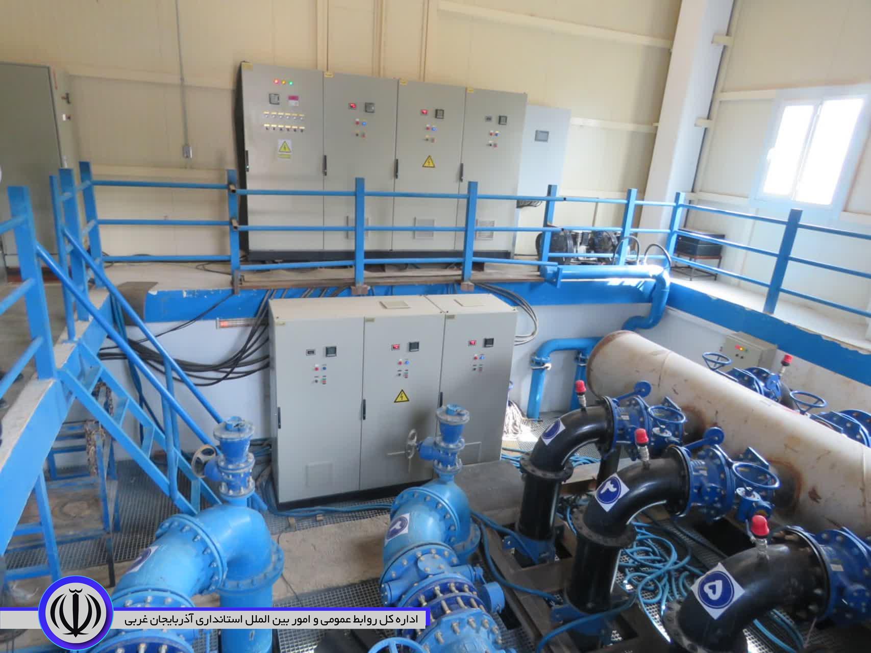 بازدید از برج آبگیر و نشست رسانه‌ای در رابطه با وضعیت آب شرب مهاباد