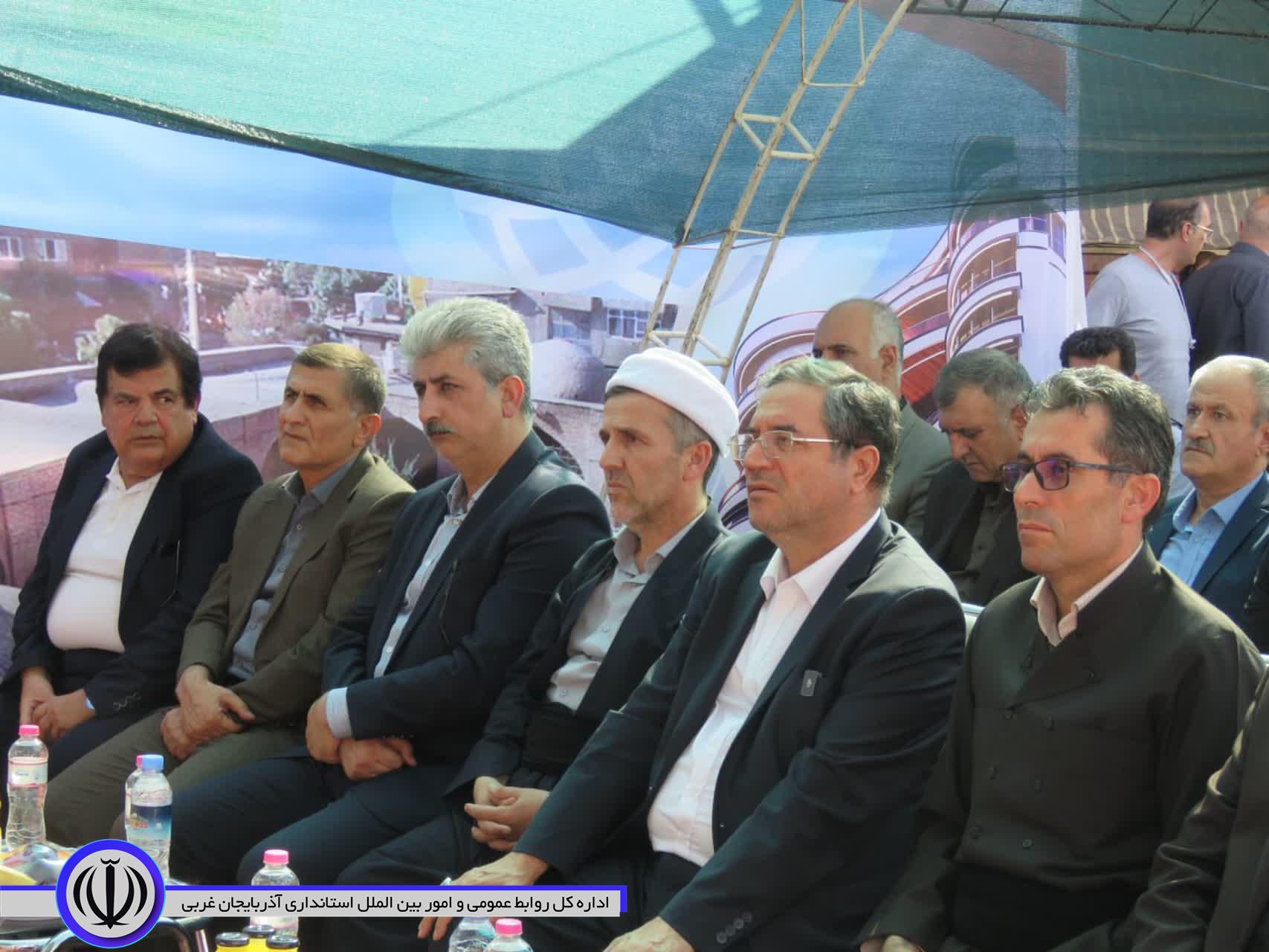 بزرگترین پروژه گردشگری استان در مهاباد کلنگزنی شد