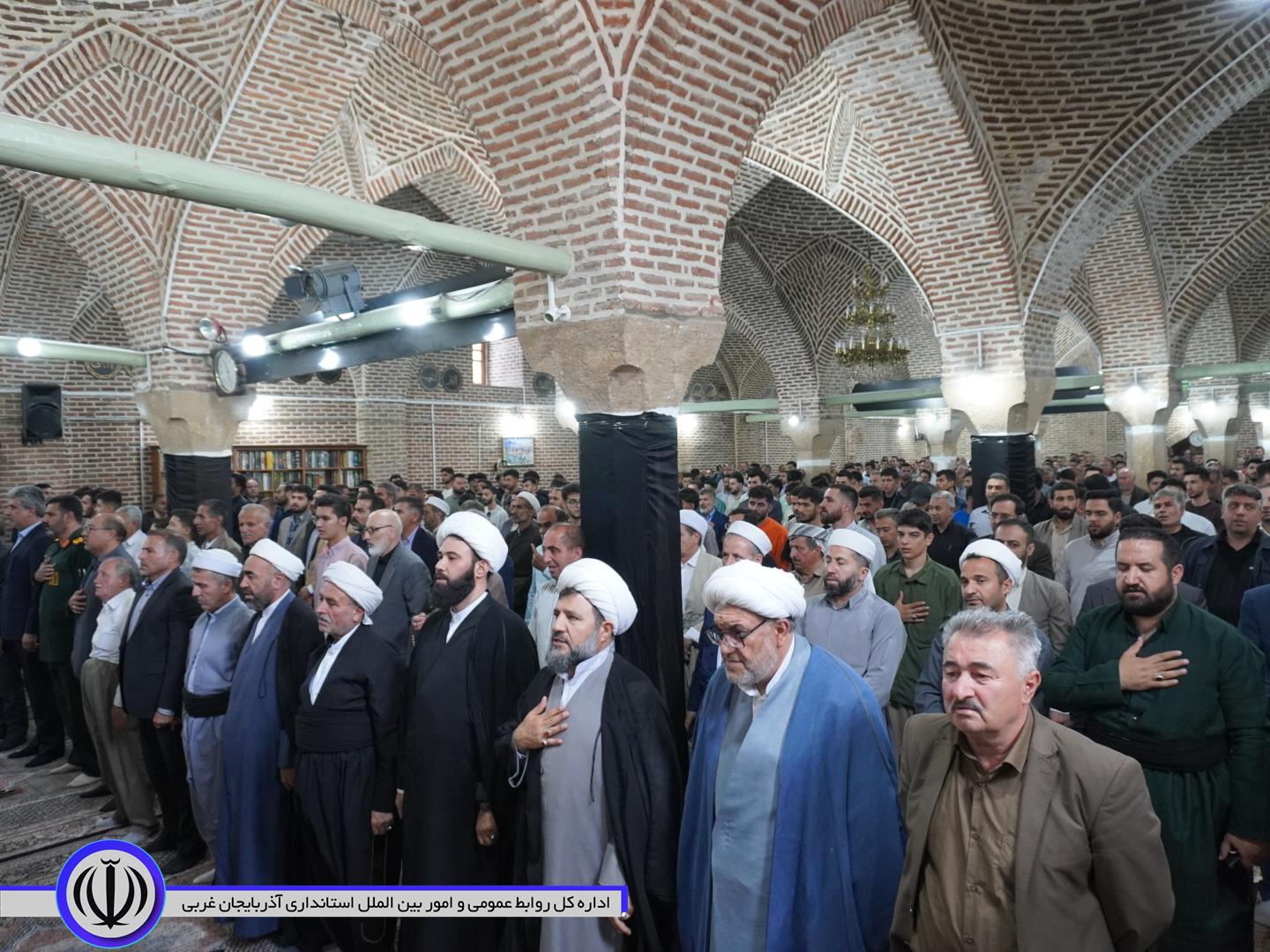 آیین سالگرد ارتحال ملکوتی حضرت امام خمینی (ره) در مهاباد برگزار شد