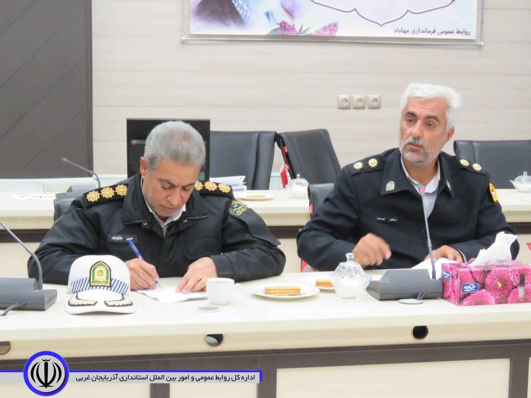 جلسه شورای ترافیک شهرستان مهاباد برگزار شد