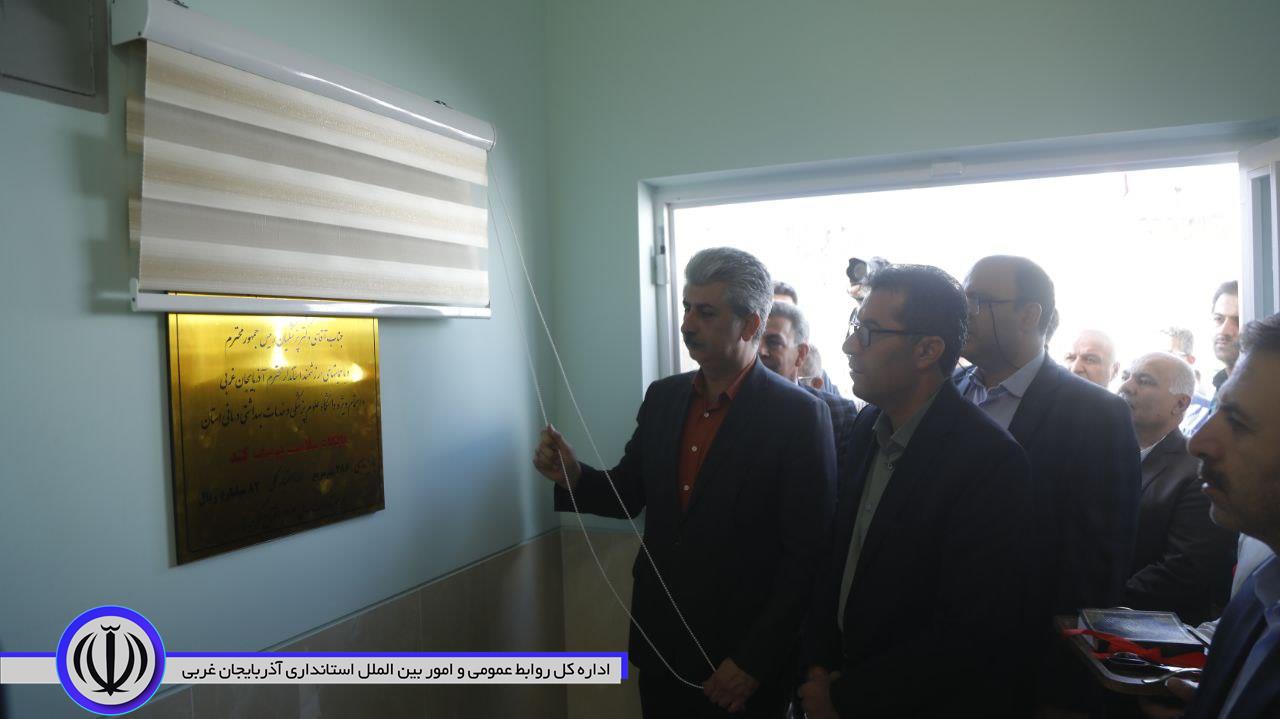 افتتاح 2 پروژه درمانی در شهر و روستا