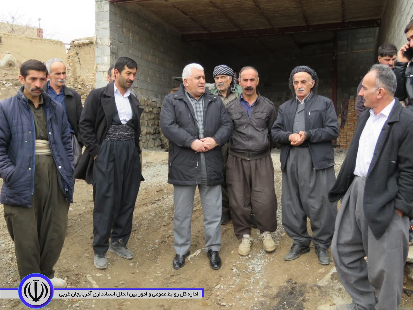 فرماندار مهاباد از چهار روستای بخش مرکزی بازدید کرد