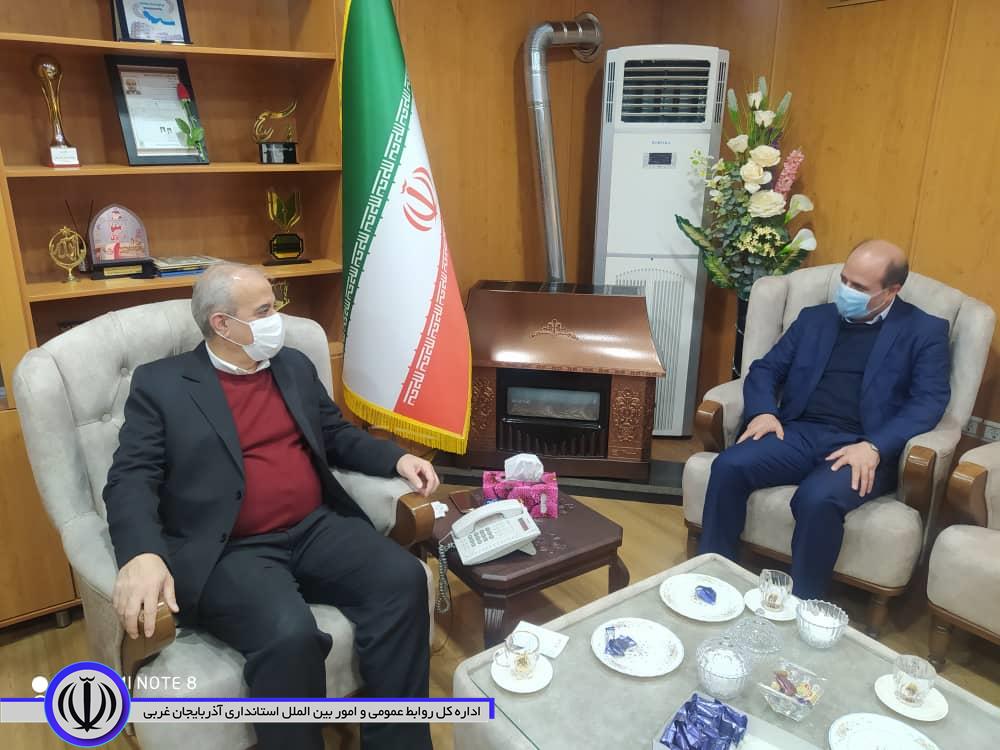 دیدار مدیر کل امور عشایر استان آذربایجان غربی با سرپرست فرمانداری مهاباد