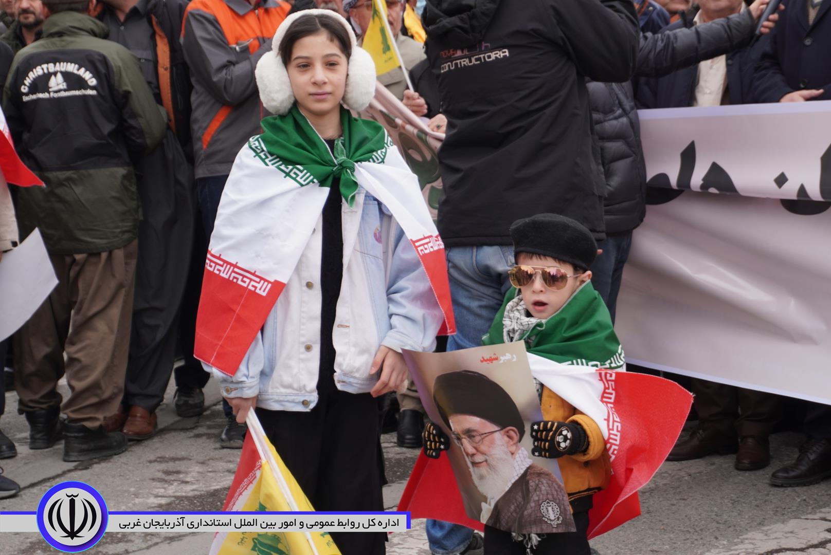 آیین راهپیمایی روز قدس در مهاباد برگزار شد