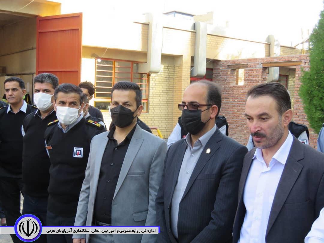 برگزاری مراسم بزرگداشت ٧ مهر روز آتش نشانی و ایمنی