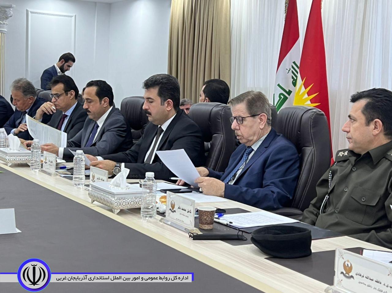 استاندار آذربایجان غربی: سطح روابط تجاری و اقتصادی با اقلیم کردستان عراق باید افزایش یابد/ جمهوری اسلامی ایران خواهان تسهیل تردد با اقلیم کردستان عراق است