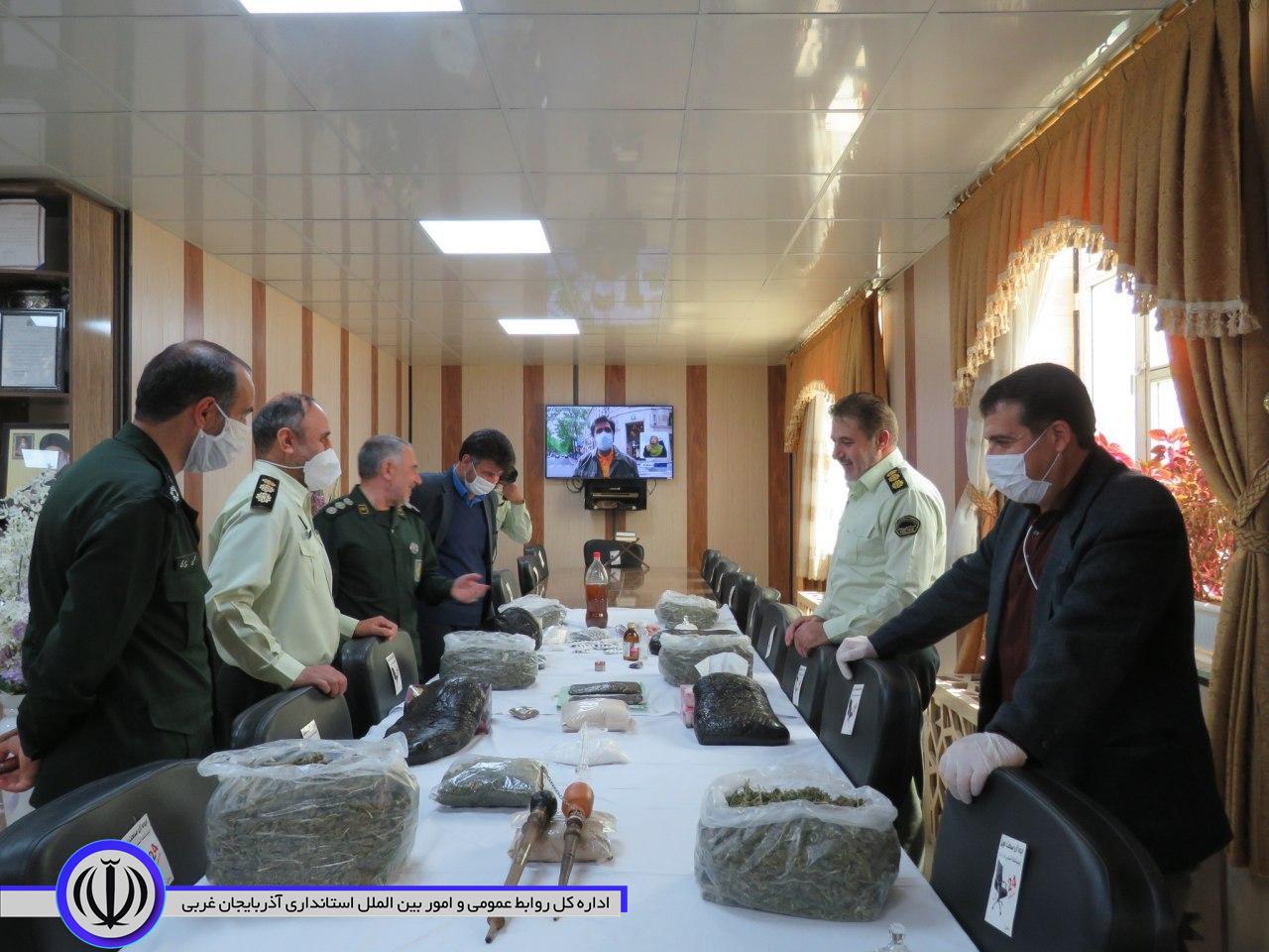 کشف و ضبط ۳۰ کیلوگرم مواد مخدر در مهاباد