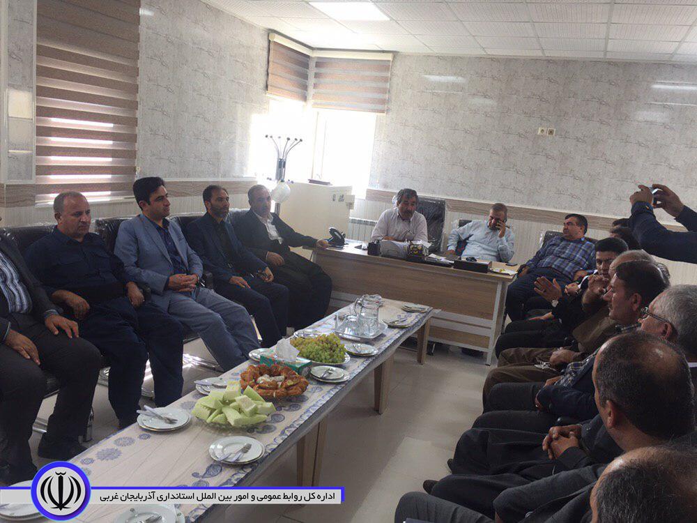 بازدید بخشدار مرکزی مهاباد در معیت جناب آقای مهندس محمودزاده نماینده محترم شهرستان مهاباد در مجلس شورای اسلامی از روند احداث کارخانه قند مروارید مهاباد
