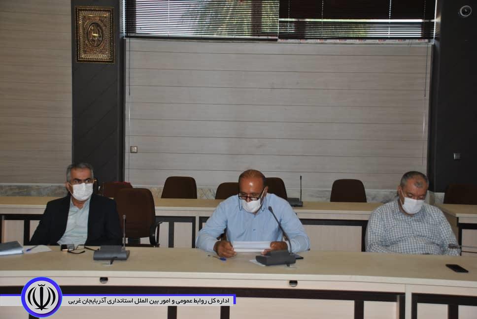 برگزاری جلسه ستاد بحران شهرستان مهاباد