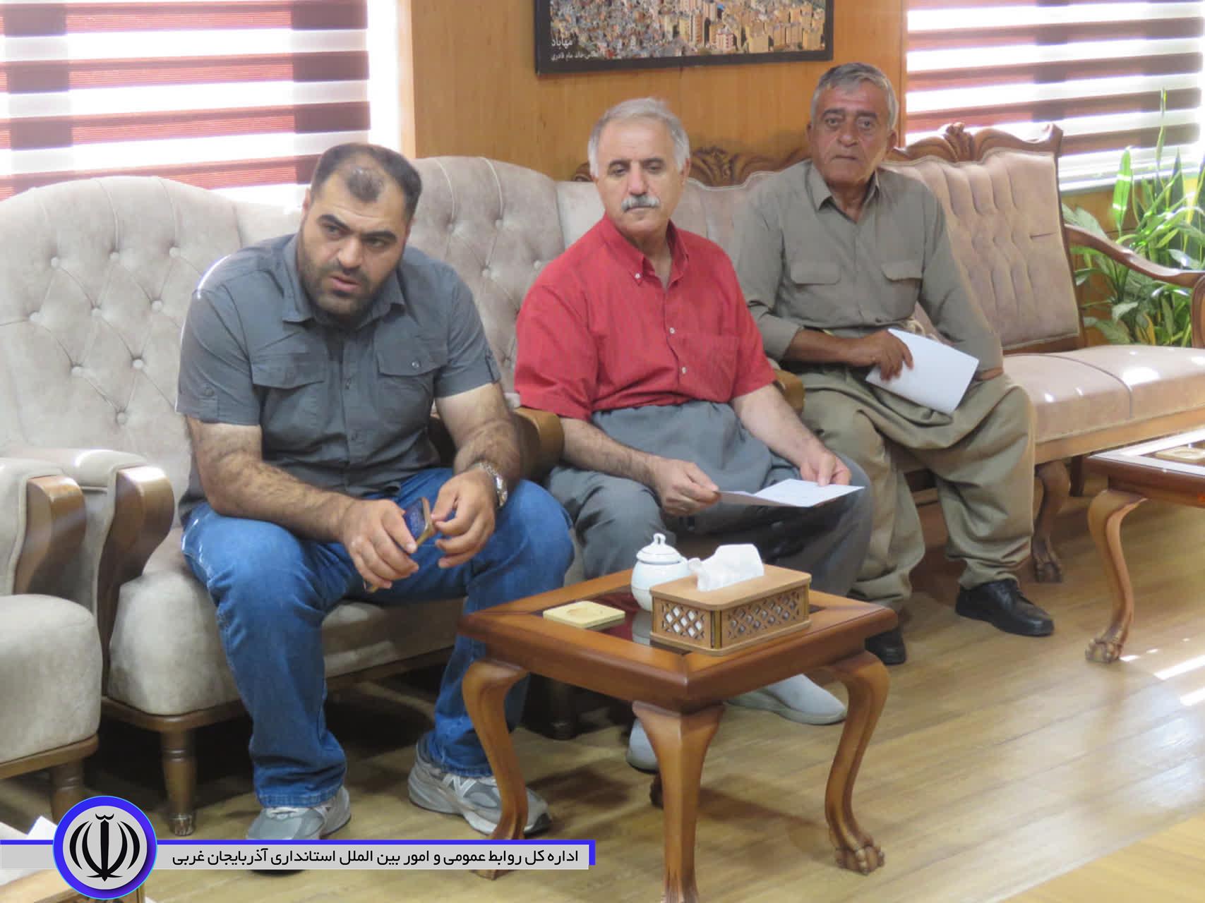 جلسه ملاقات مردمی فرماندار ویژه مهاباد برگزار شد